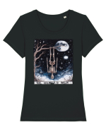 The Hanged Man Tricou mânecă scurtă guler larg fitted Damă Expresser