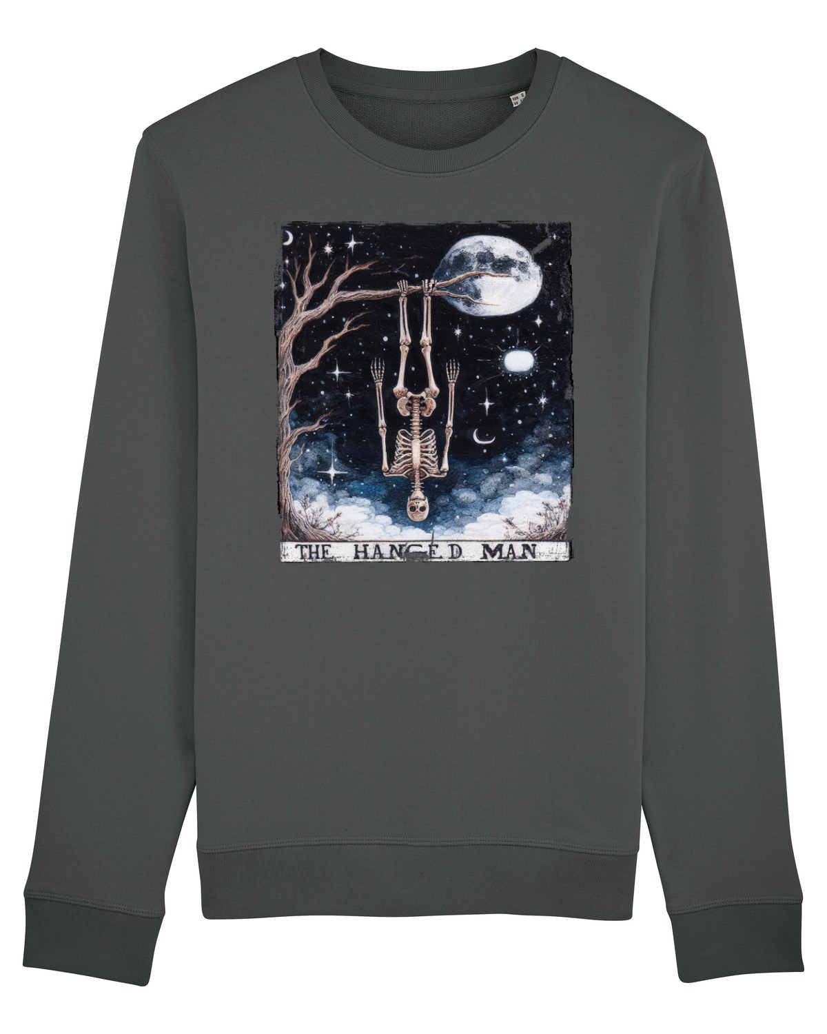 Bluză mânecă lungă Unisex Rise Anthracite