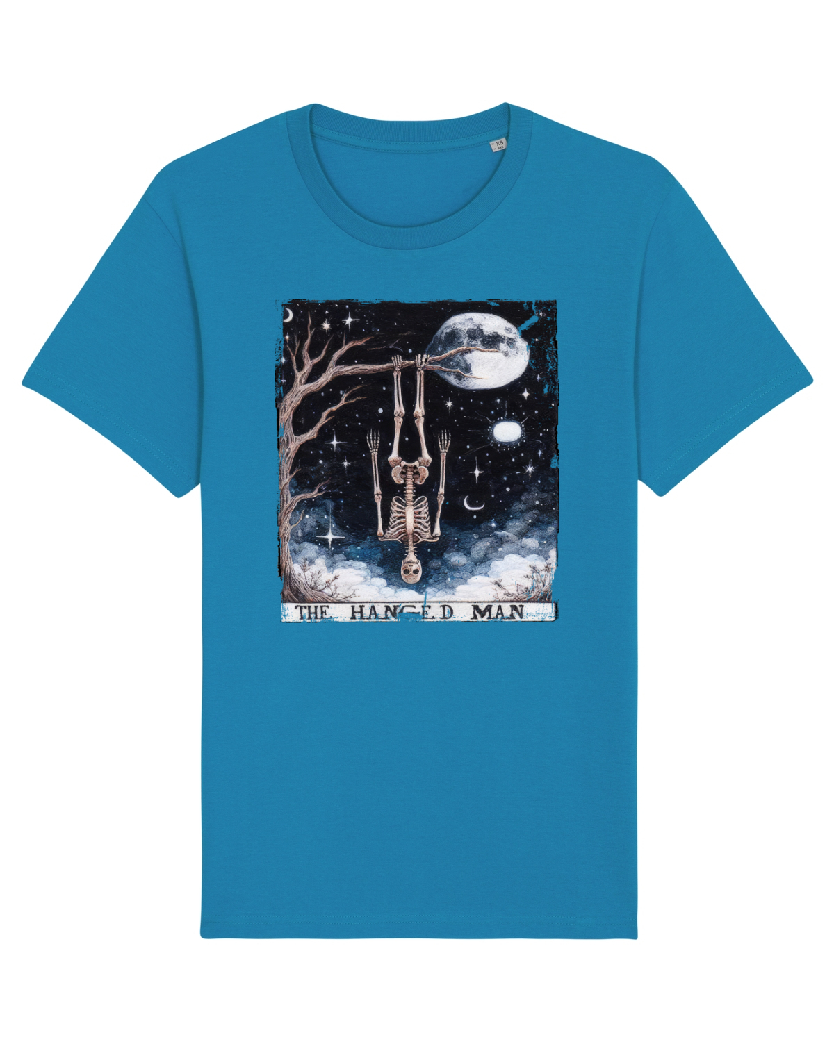 Tricou mânecă scurtă Unisex Rocker Azur