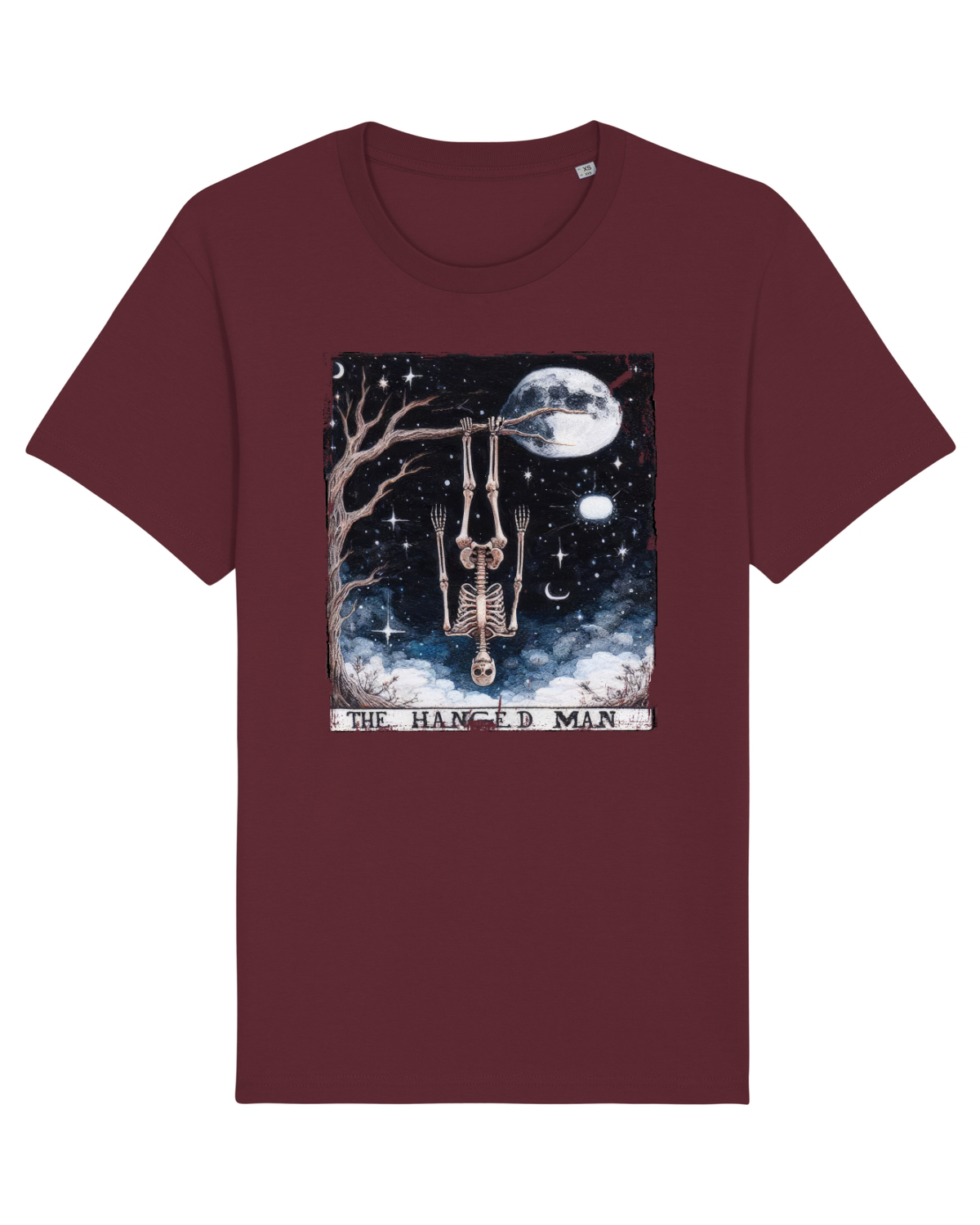 Tricou mânecă scurtă Unisex Rocker Burgundy