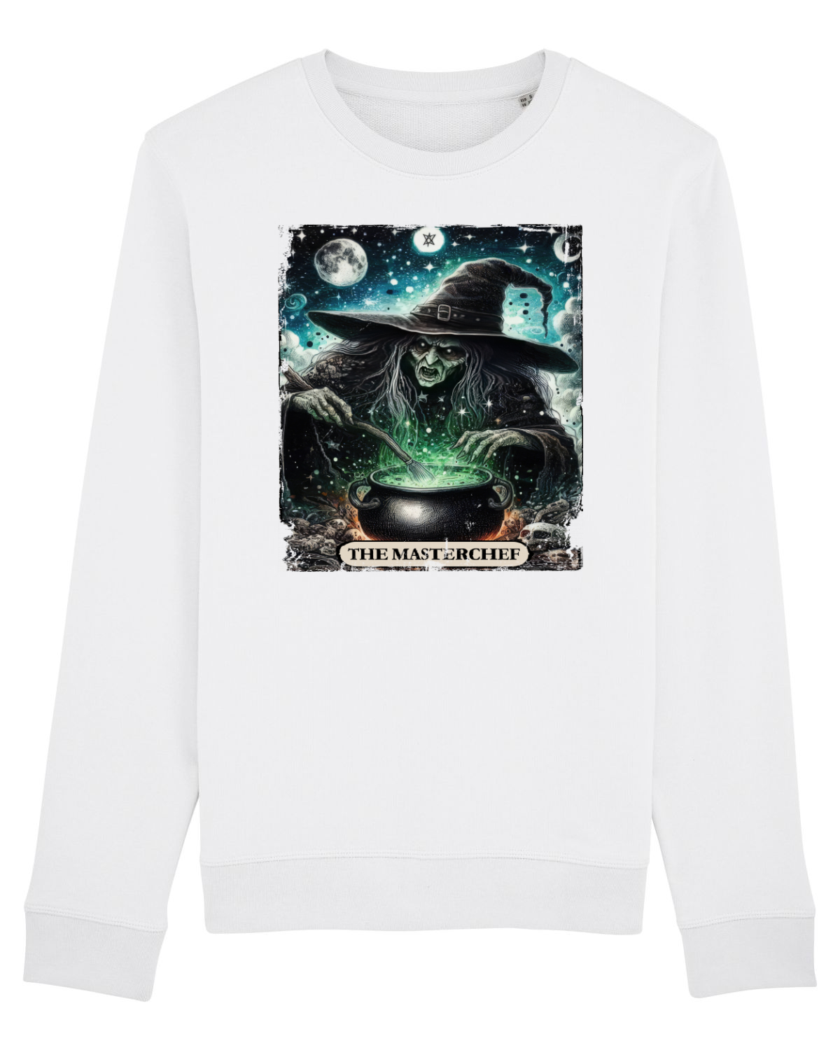 Bluză mânecă lungă Unisex Rise White