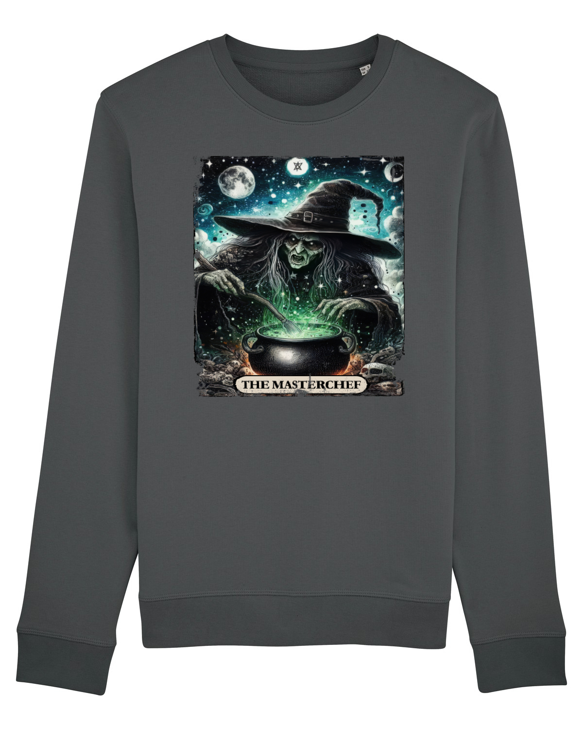 Bluză mânecă lungă Unisex Rise Anthracite