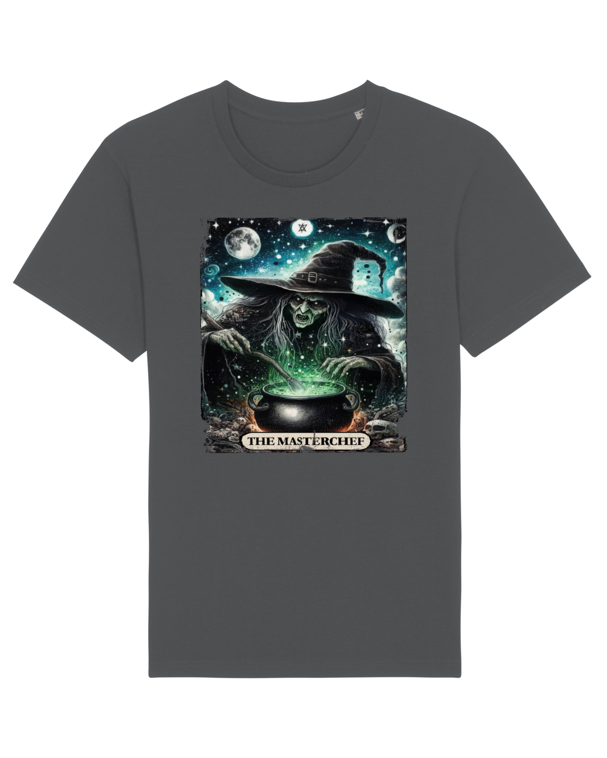 Tricou mânecă scurtă Unisex Rocker Anthracite