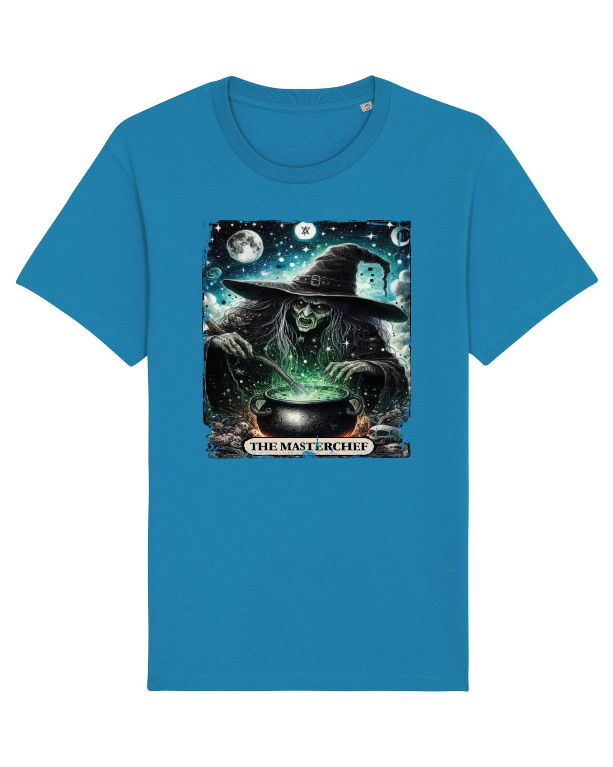 Tricou mânecă scurtă Unisex Rocker Azur