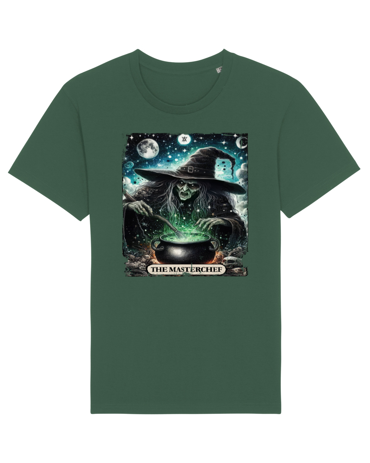 Tricou mânecă scurtă Unisex Rocker Bottle Green