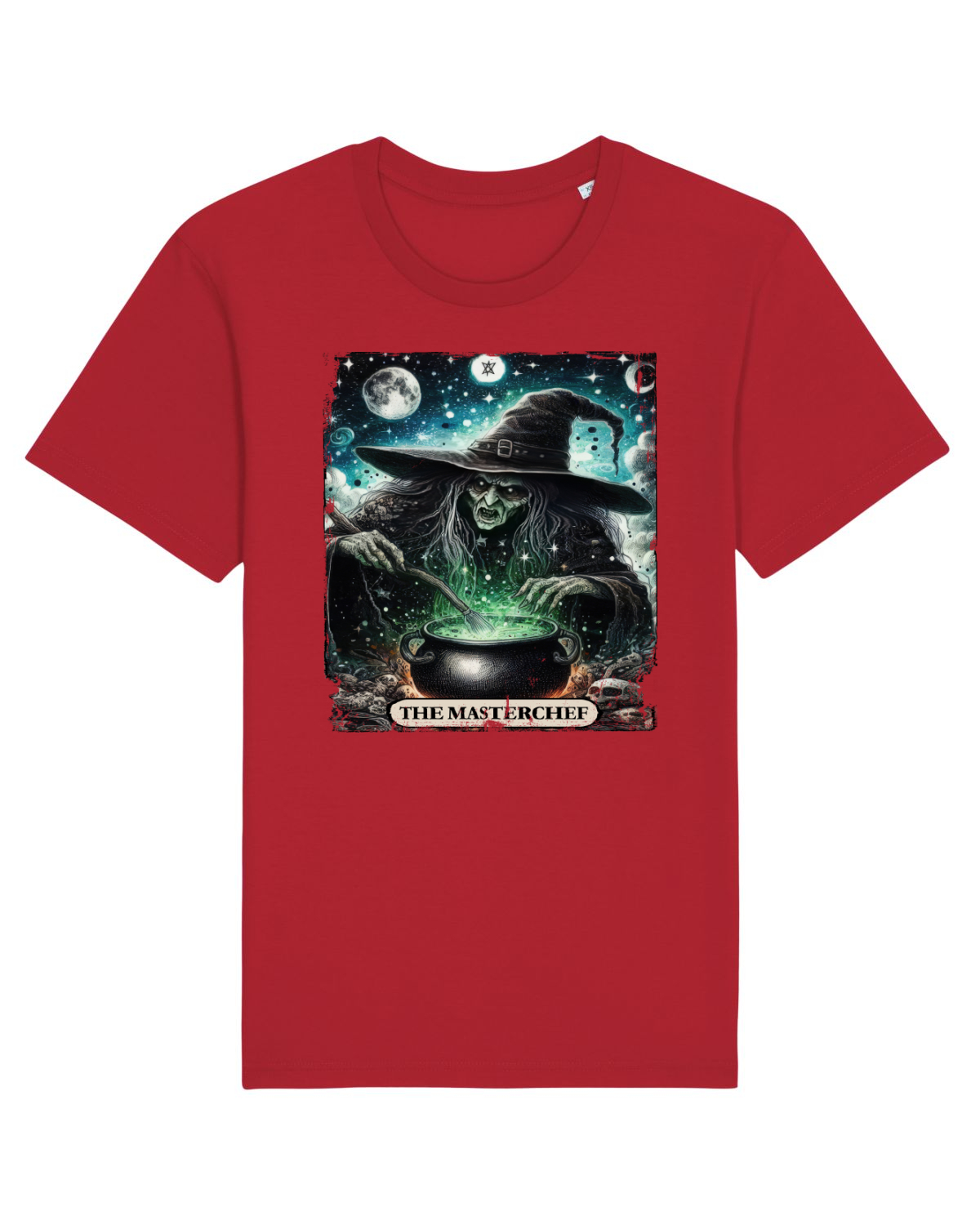 Tricou mânecă scurtă Unisex Rocker Red
