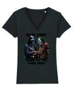 Mă, tu esti serios?! Tricou mânecă scurtă guler V Damă Evoker
