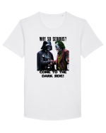 Mă, tu esti serios?! Tricou mânecă scurtă guler larg Bărbat Skater