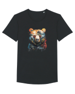 Ursu' Tricou mânecă scurtă guler larg Bărbat Skater