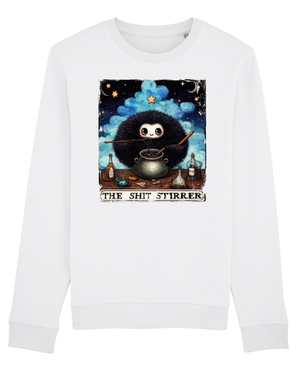 Bluză mânecă lungă Unisex Rise White