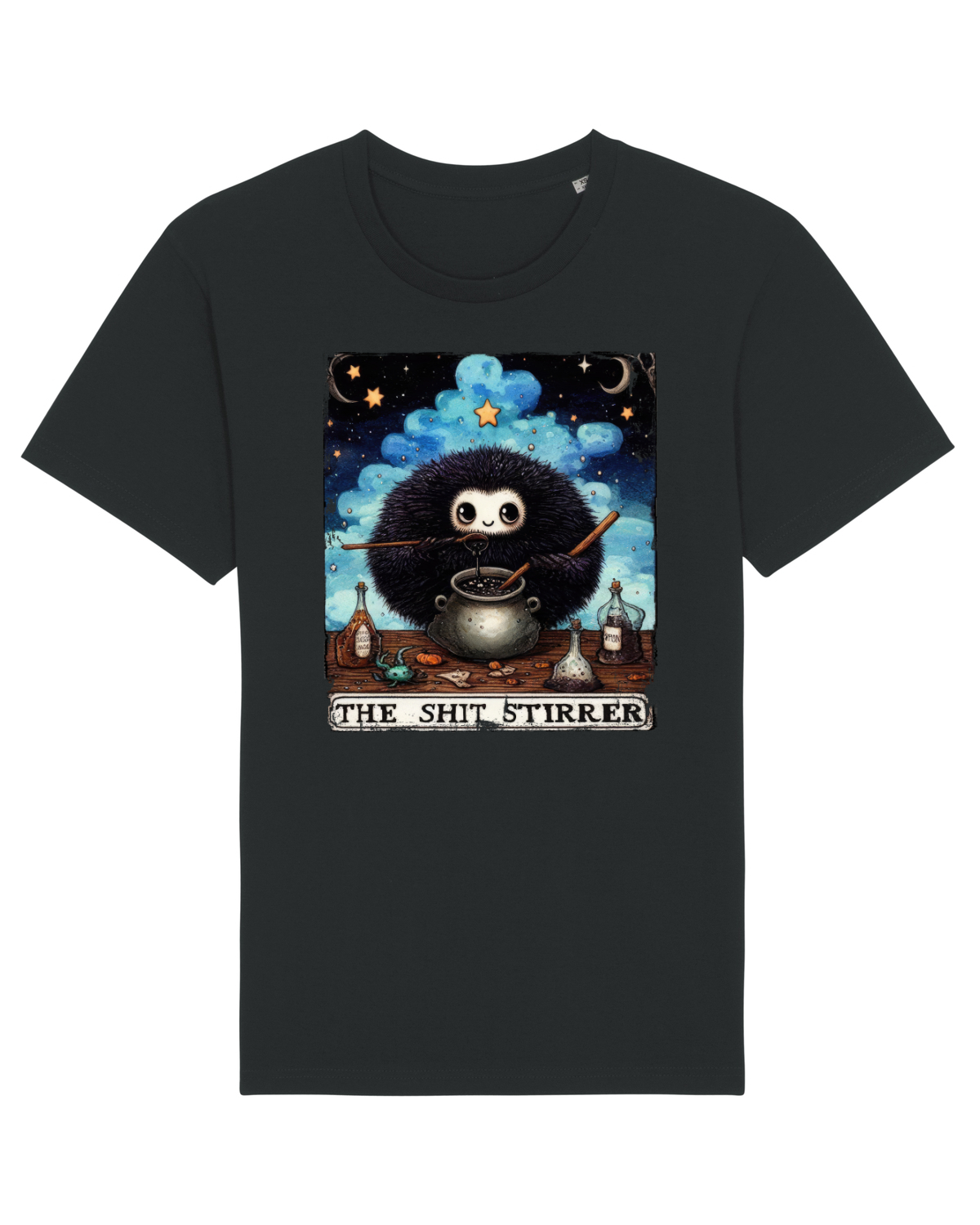 Tricou mânecă scurtă Unisex Rocker Black