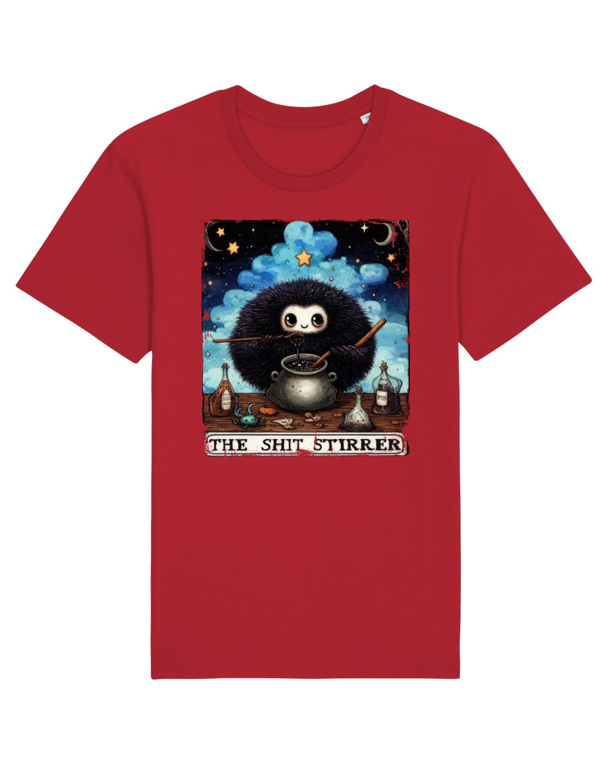Tricou mânecă scurtă Unisex Rocker Red