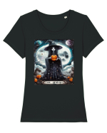 The Spooky Girl Tricou mânecă scurtă guler larg fitted Damă Expresser