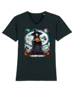 The Spooky Girl Tricou mânecă scurtă guler V Bărbat Presenter