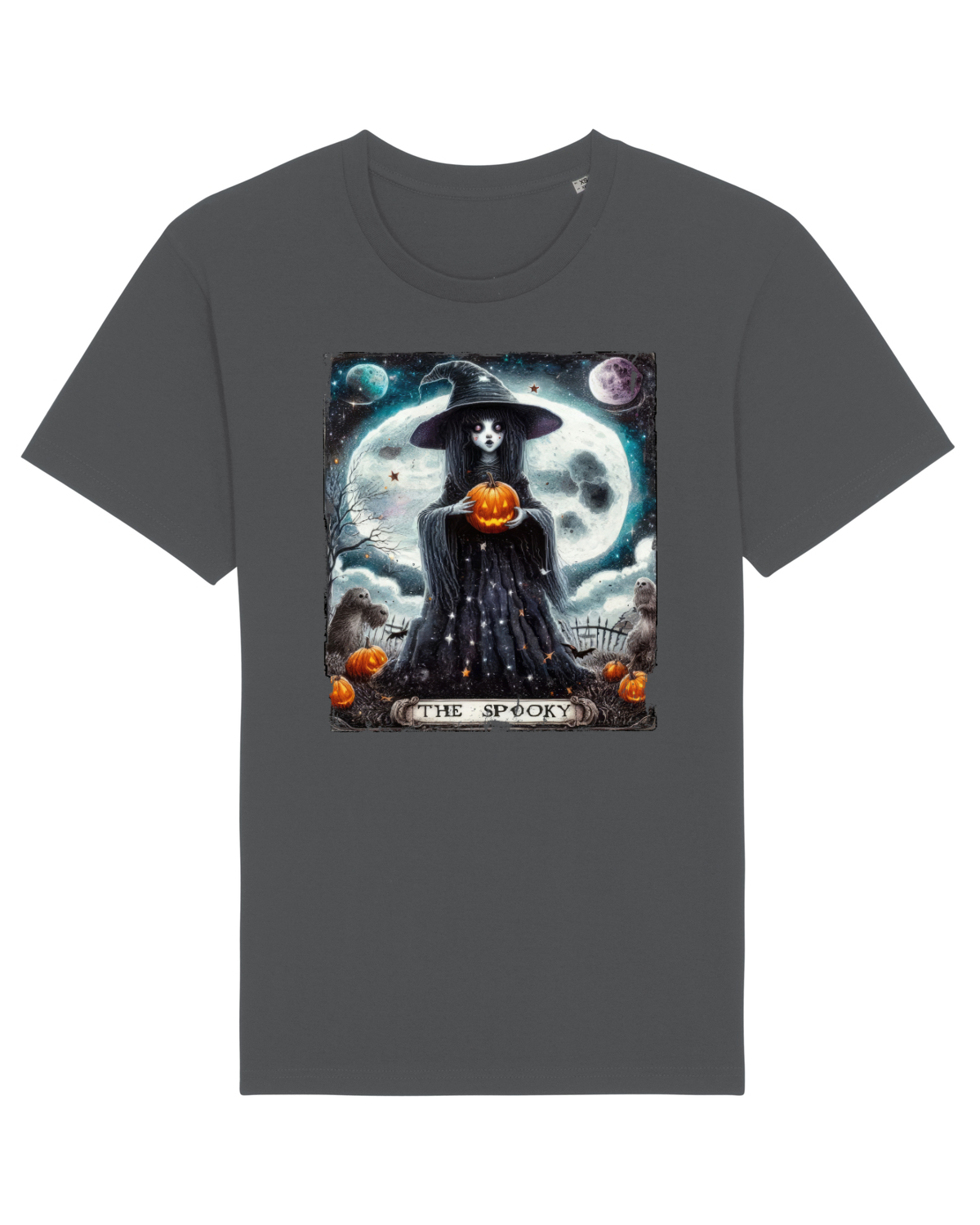 Tricou mânecă scurtă Unisex Rocker Anthracite