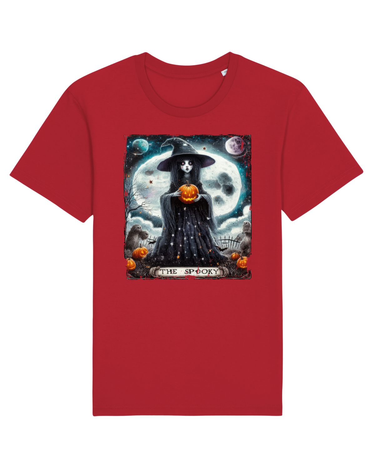 Tricou mânecă scurtă Unisex Rocker Red