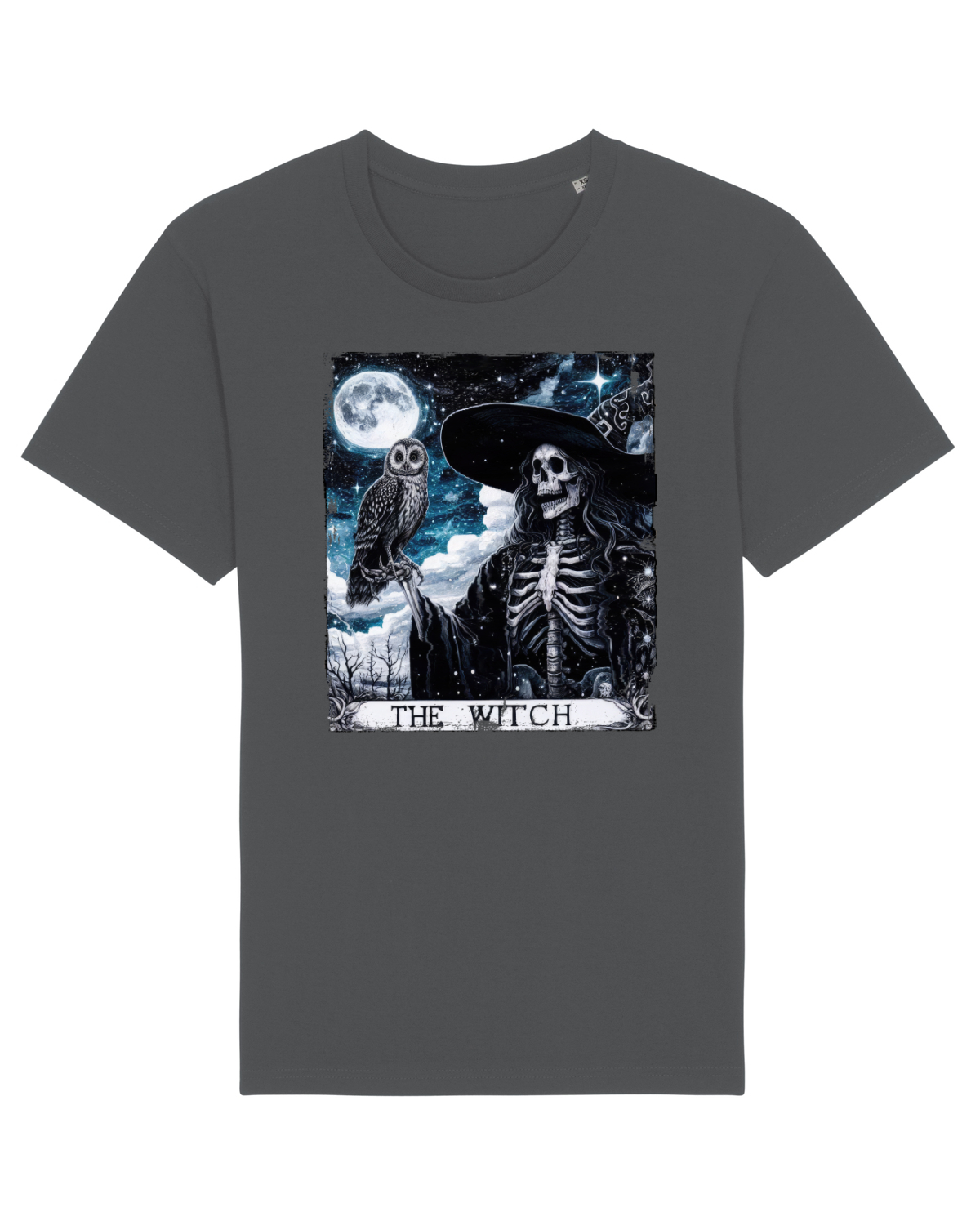 Tricou mânecă scurtă Unisex Rocker Anthracite