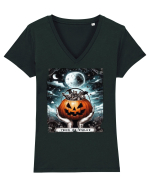 Trick Or Treat Tricou mânecă scurtă guler V Damă Evoker