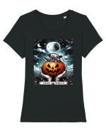 Trick Or Treat Tricou mânecă scurtă guler larg fitted Damă Expresser