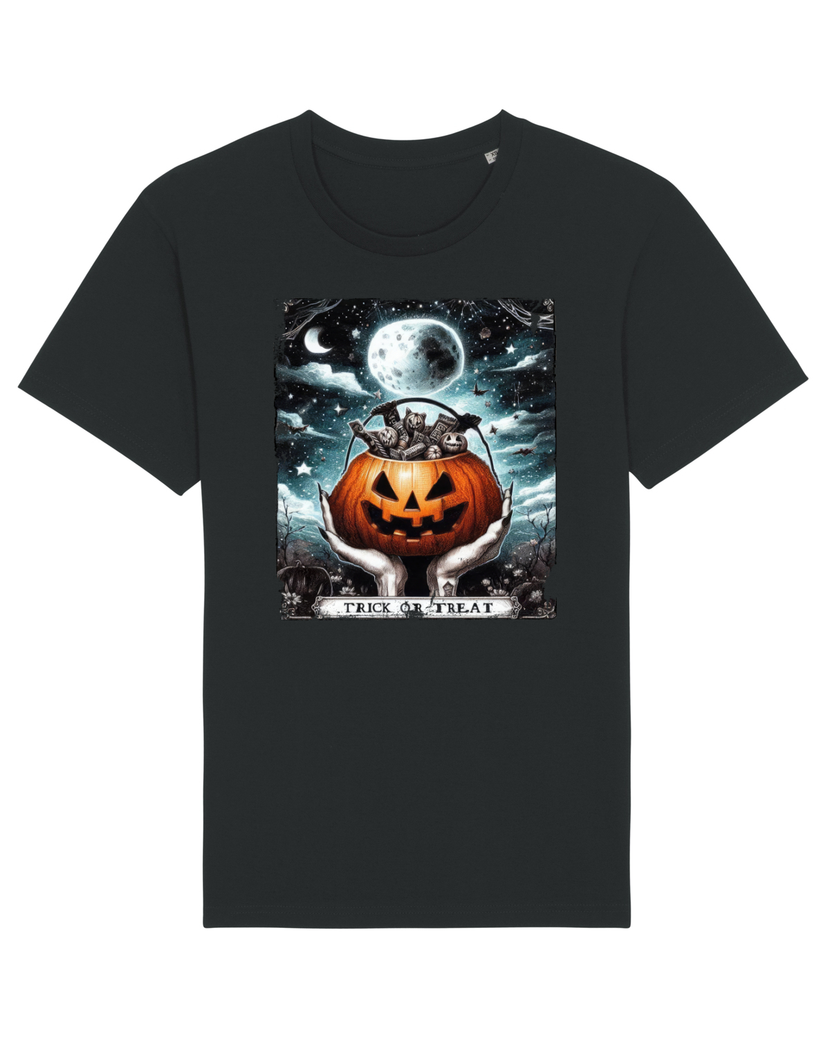 Tricou mânecă scurtă Unisex Rocker Black