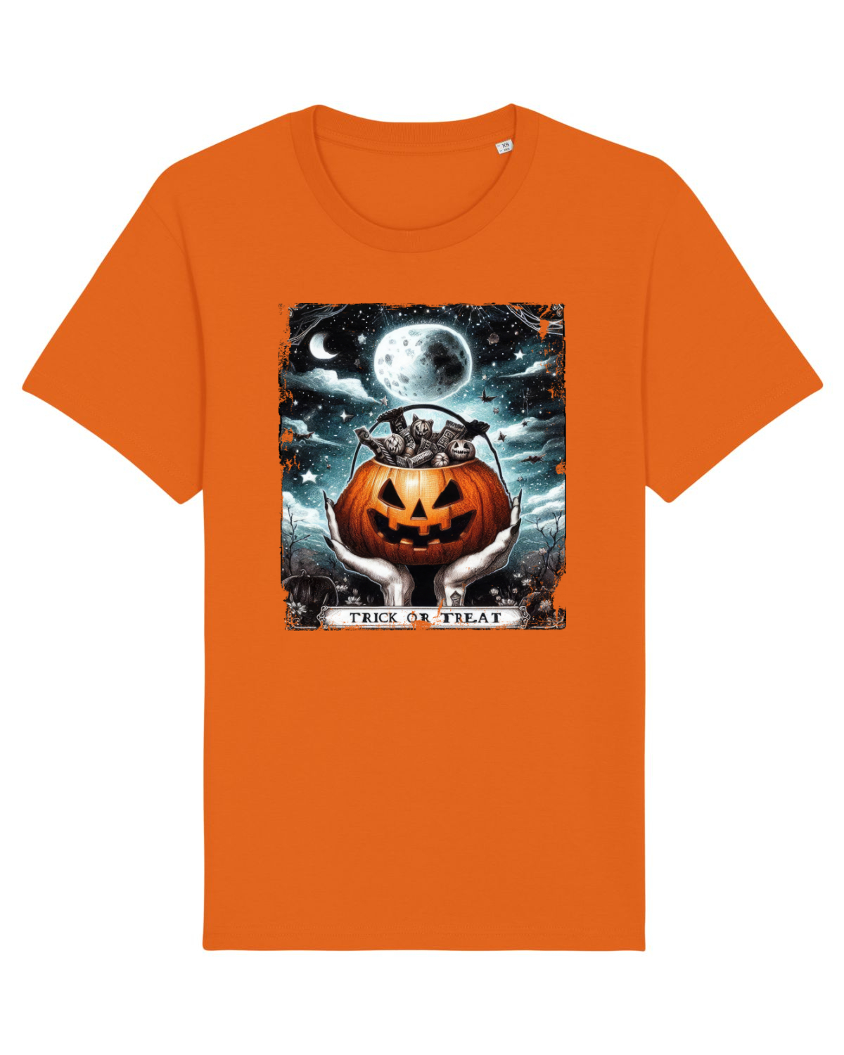Tricou mânecă scurtă Unisex Rocker Bright Orange
