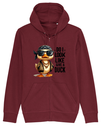 Do I Look Like Give A Duck Burgundy
