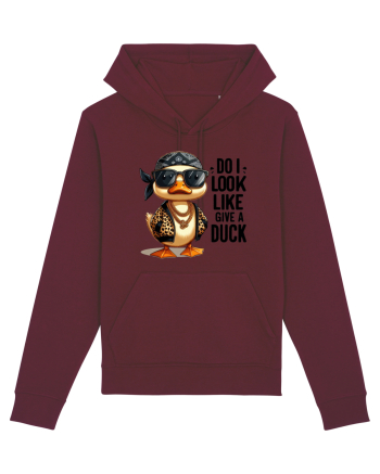 Do I Look Like Give A Duck Burgundy