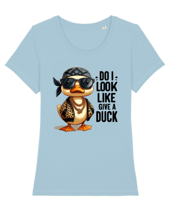 Do I Look Like Give A Duck Sky Blue