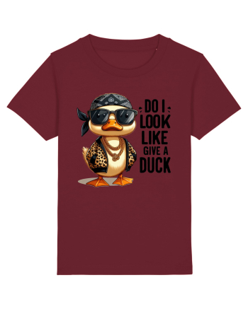 Do I Look Like Give A Duck Burgundy
