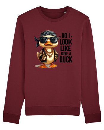 Do I Look Like Give A Duck Burgundy