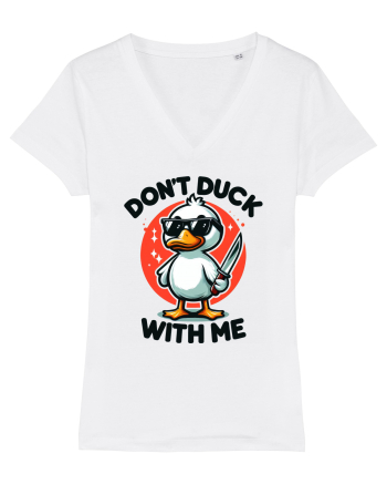 Don't Duck With Me White