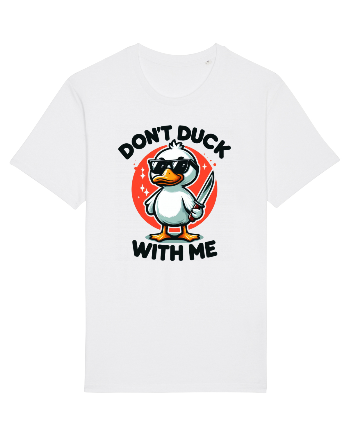 Tricou mânecă scurtă Unisex Rocker White