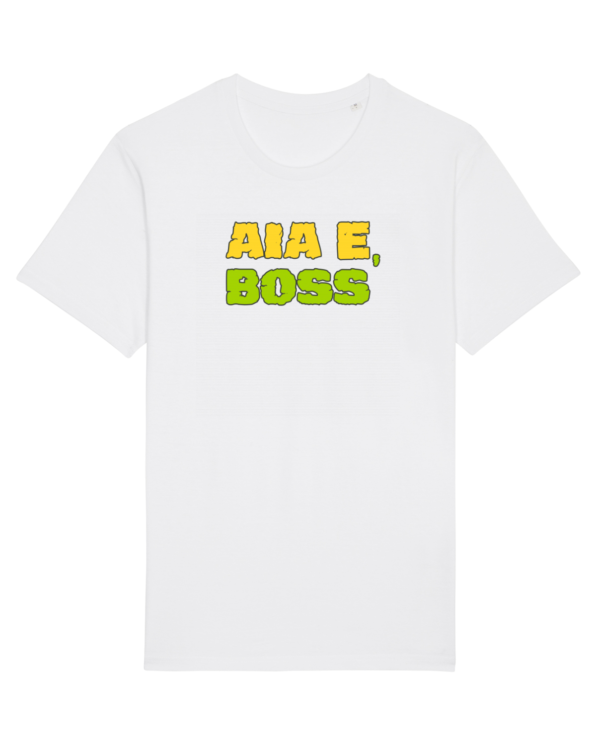 Tricou mânecă scurtă Unisex Rocker White