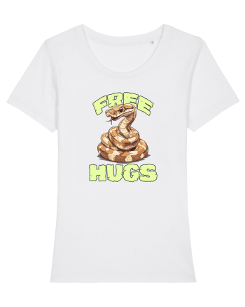 FREE HUGS - BOA CONSTRICTOR White