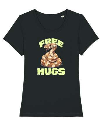FREE HUGS - BOA CONSTRICTOR Black