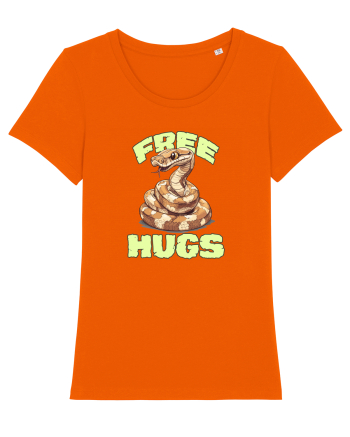 FREE HUGS - BOA CONSTRICTOR Bright Orange