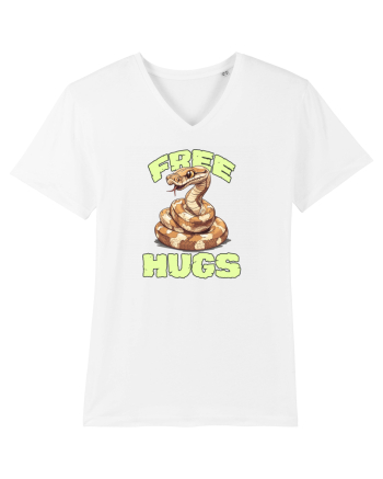 FREE HUGS - BOA CONSTRICTOR White