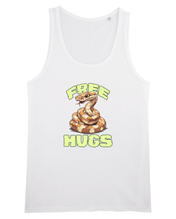 FREE HUGS - BOA CONSTRICTOR White