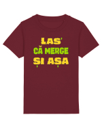 LAS` CA MERGE SI ASA Tricou mânecă scurtă  Copii Mini Creator