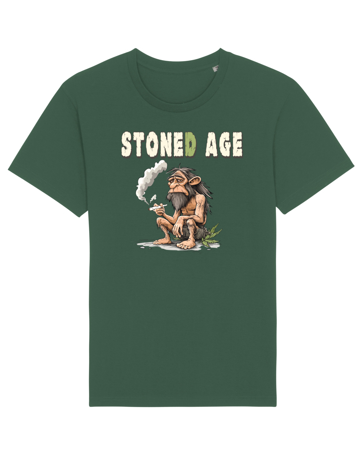 Tricou mânecă scurtă Unisex Rocker Bottle Green