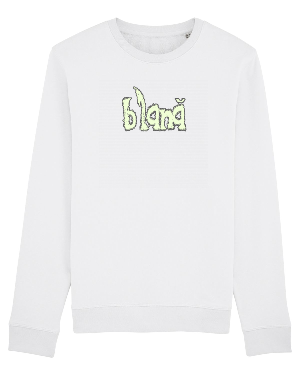 Bluză mânecă lungă Unisex Rise White