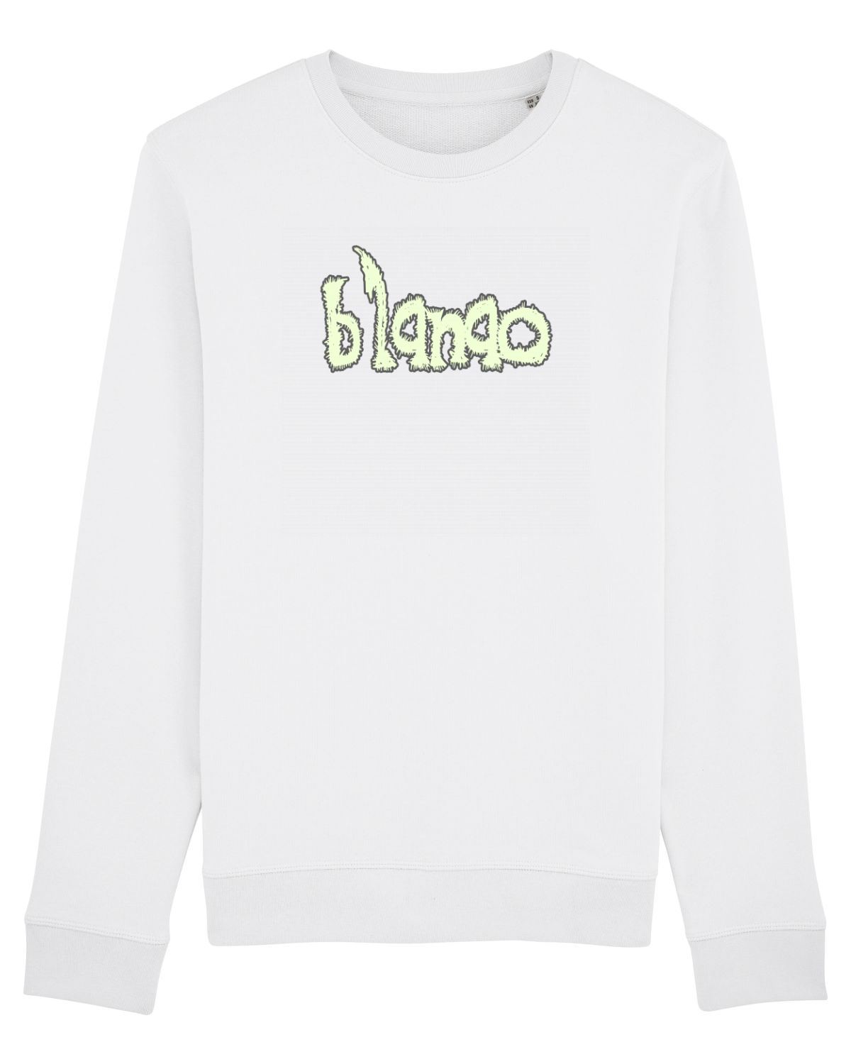 Bluză mânecă lungă Unisex Rise White