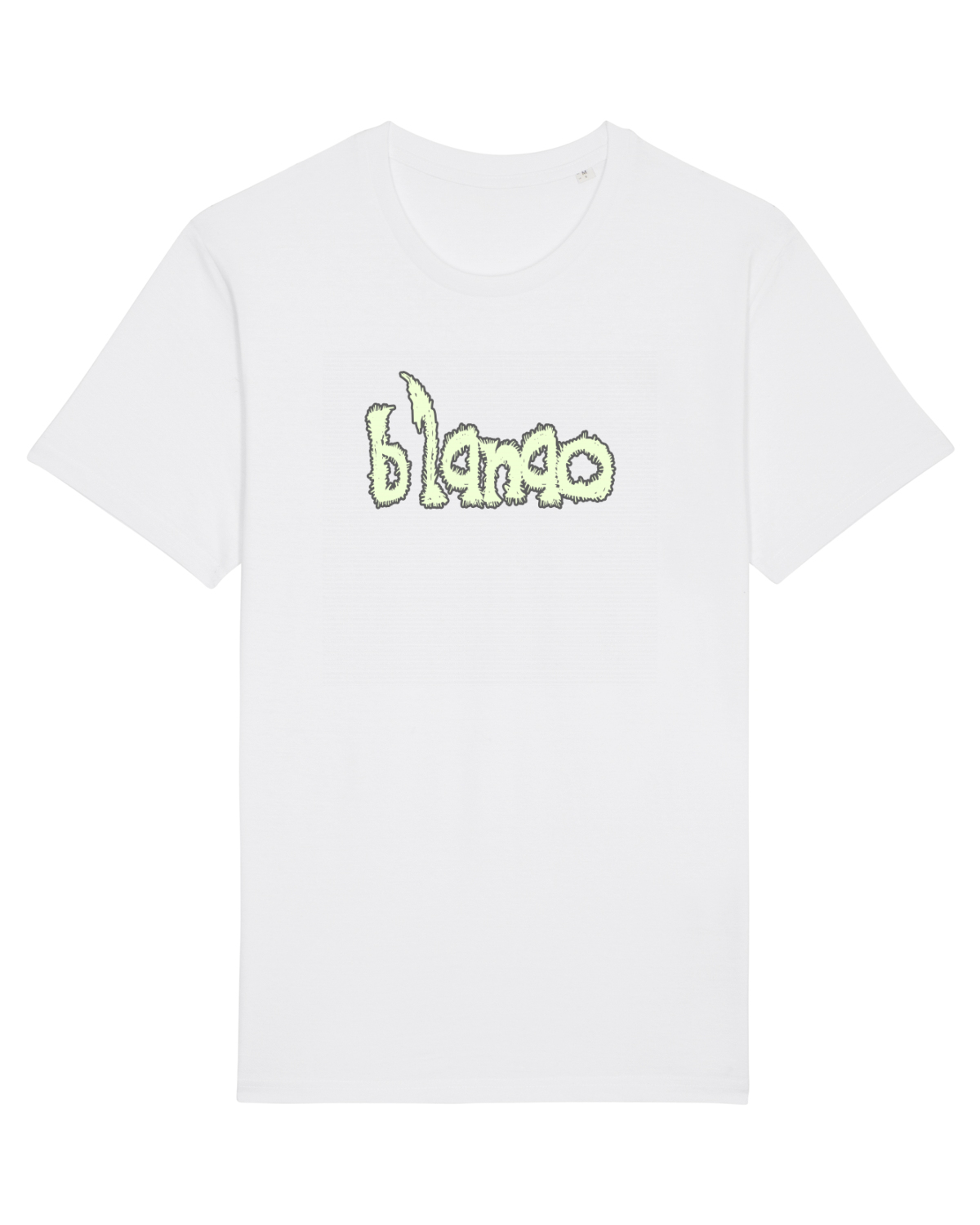 Tricou mânecă scurtă Unisex Rocker White