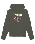 ZOMBIES EAT BRAINS, YOU ARE SAFE! :D Hanorac Unisex Drummer
