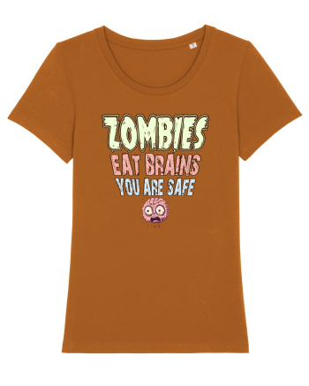 ZOMBIES EAT BRAINS, YOU ARE SAFE! :D Roasted Orange