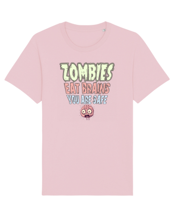 ZOMBIES EAT BRAINS, YOU ARE SAFE! :D Cotton Pink
