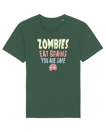 ZOMBIES EAT BRAINS, YOU ARE SAFE! :D Bottle Green