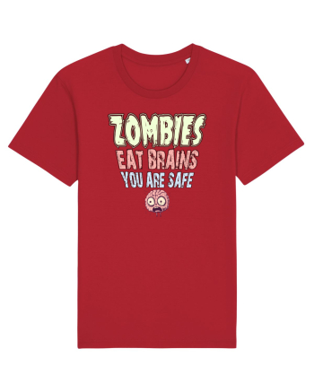 ZOMBIES EAT BRAINS, YOU ARE SAFE! :D Red