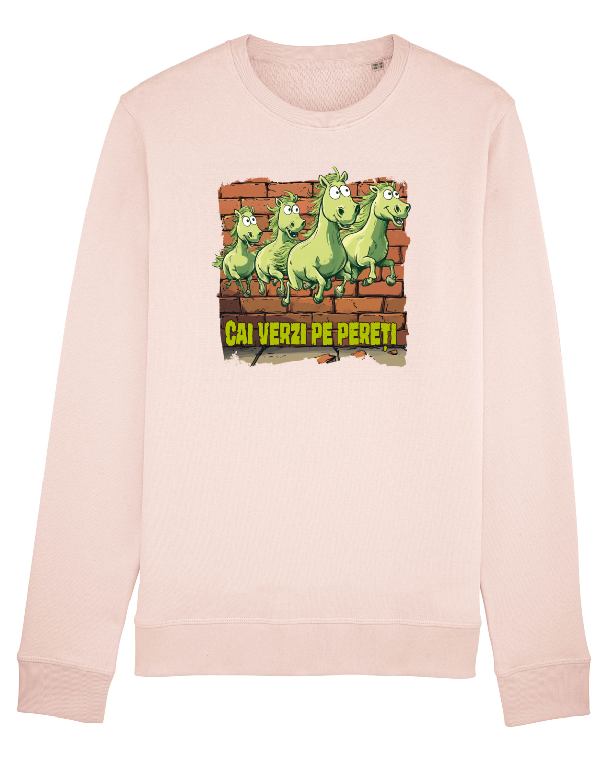 Bluză mânecă lungă Unisex Rise Candy Pink