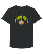 F**K YOUR MOM`S ONION 2 Tricou mânecă scurtă guler larg Bărbat Skater